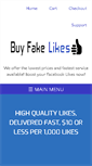 Mobile Screenshot of buyfakelikes.com